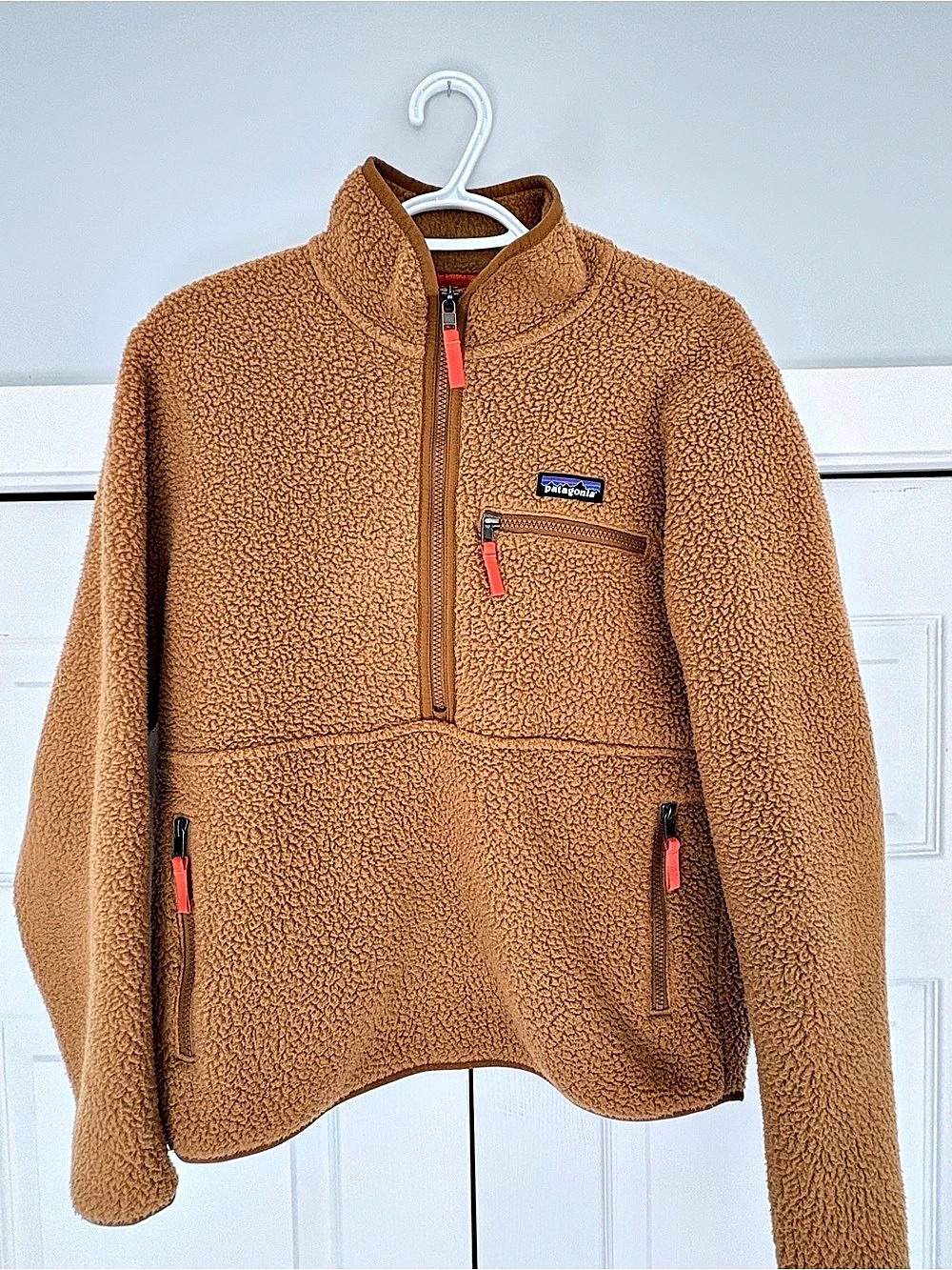 Patagonia Los Gatos Hoody Fleece Pullover camel brown